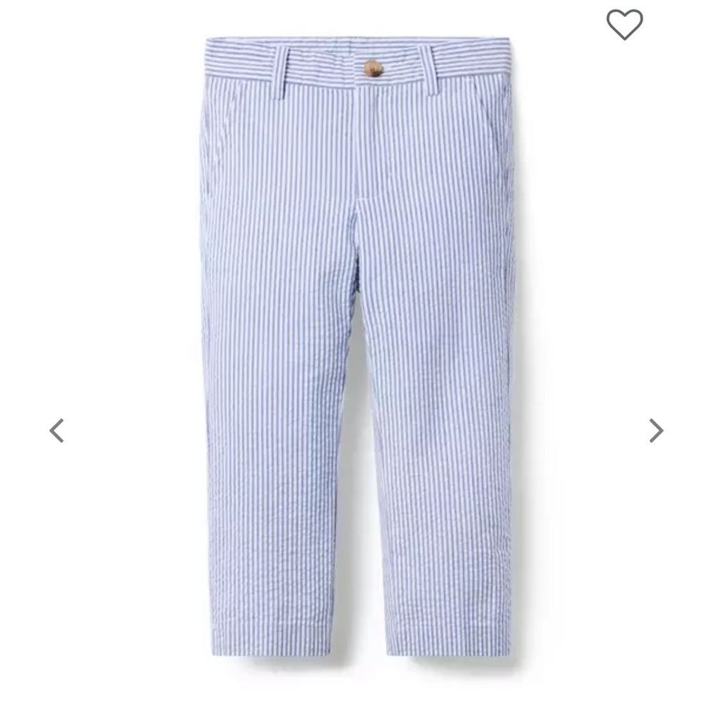 Striped Seersucker Pant